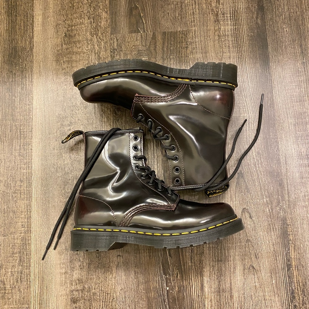 Dr. Martens Cherry Red 1460 boots - brand new